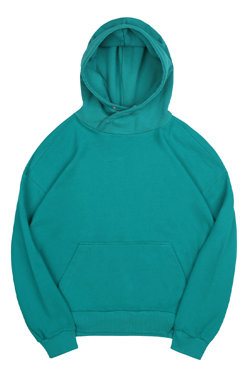 Oversized-fit Three-Button Hoodie
