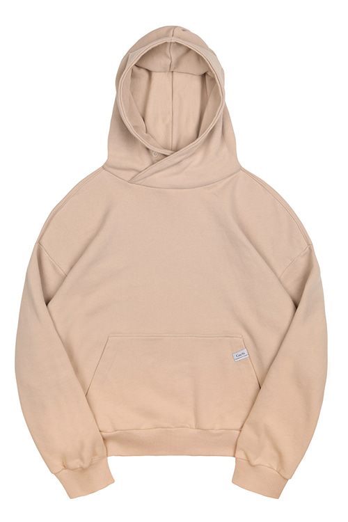 Oversized-fit Three-Button Hoodie